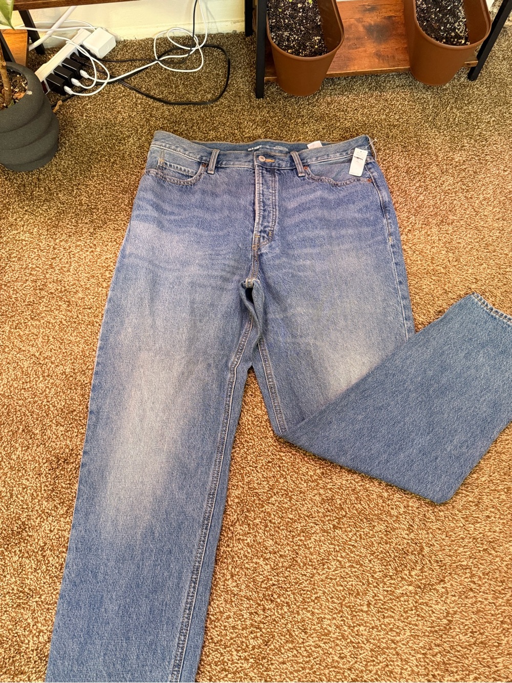 Old Navy Light Blue Women's Straight Jeans
